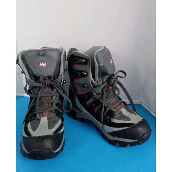 Swiss Military Waterproof Hiking Boot Grey Black Outdoor Adventure Trekking Shoe main image 4